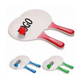 Wooden Beach Racket Tennis Paddle with Ball